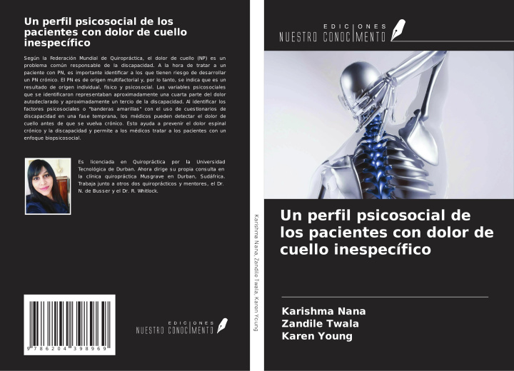 Kniha Un perfil psicosocial de los pacientes con dolor de cuello inespecífico Zandile Twala