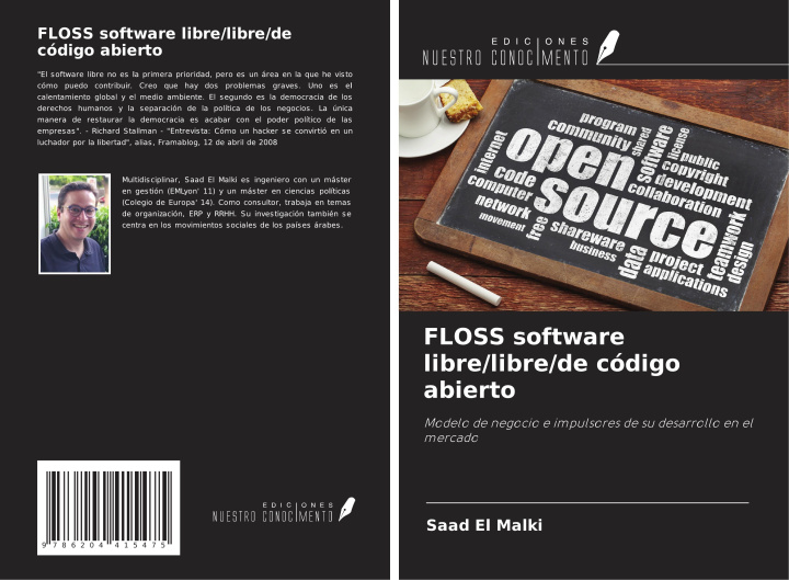 Knjiga FLOSS software libre/libre/de código abierto 