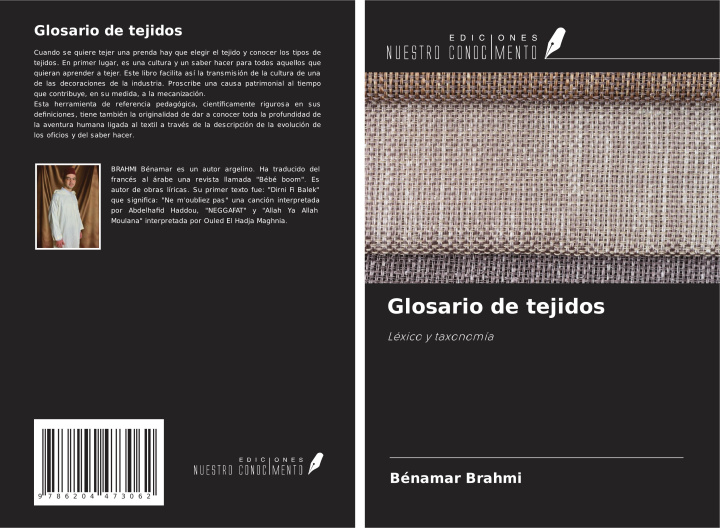 Knjiga Glosario de tejidos 
