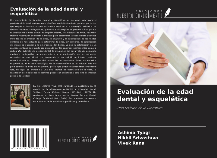 Kniha Evaluación de la edad dental y esquelética Nikhil Srivastava