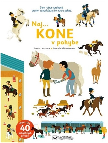 Buch Naj... Kone v pohybe Sandra Laboucarie