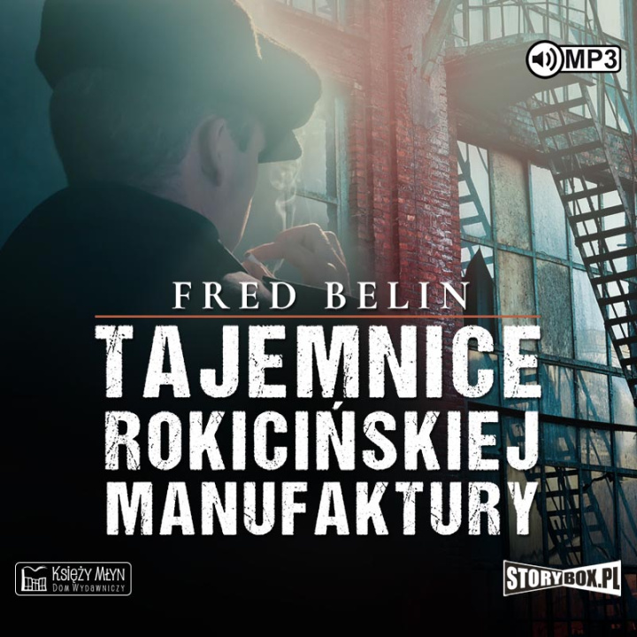 Audiolivro CD MP3 Tajemnice Rokicińskiej Manufaktury Fred Belin