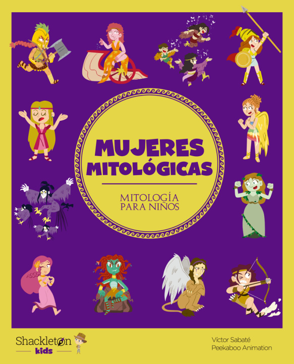 Knjiga Mujeres mitológicas VICTOR SABATE