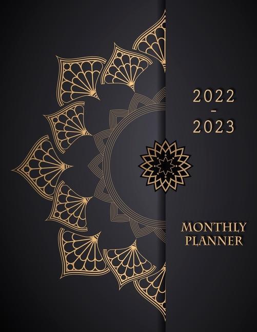 Könyv 2022-2023 Monthly Planner: 24 Months Calendar Calendar with Holidays 2 Years Daily Planner Appointment Calendar Weekly Planner 2 Years Agenda 