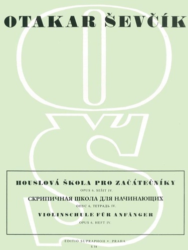 Buch Houslová škola pro začátečníky Otakar Ševčík