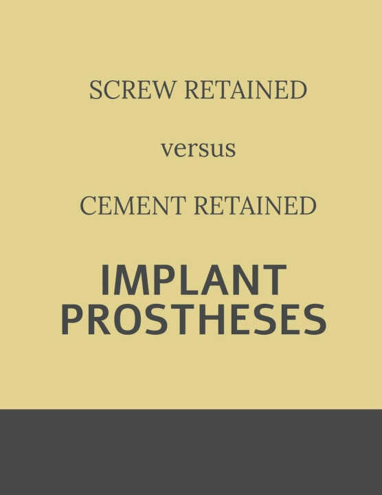 Knjiga Implant retained Prostheses Surabhi Duggal