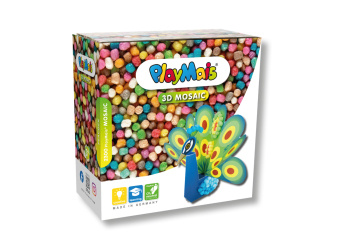 Joc / Jucărie PlayMais® MOSAIC 3D PEACOCK 