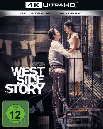 Video West Side Story 4K, 1 UHD-Blu-ray + 1 Blu-ray Steven Spielberg