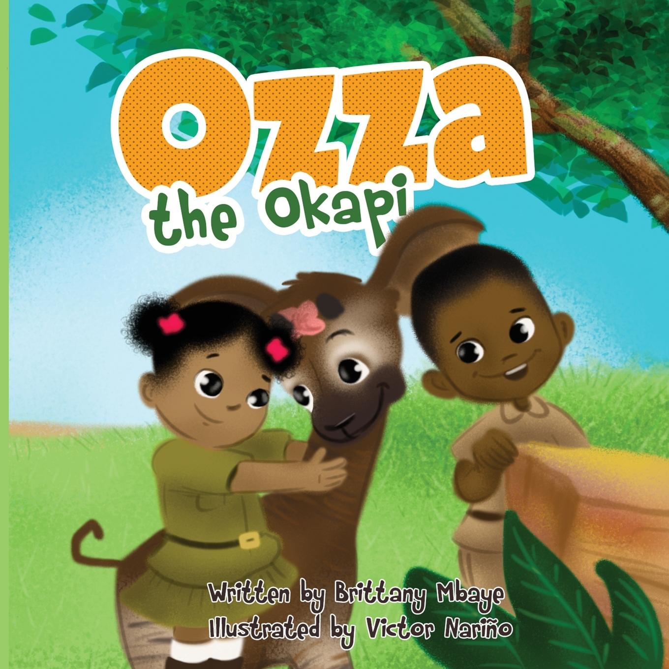 Knjiga Ozza the Okapi Brittany Mbaye