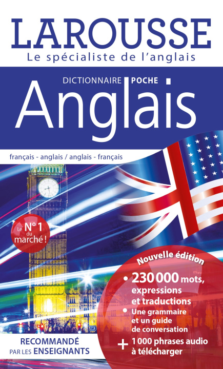 Книга Dictionnaire Larousse poche Anglais 