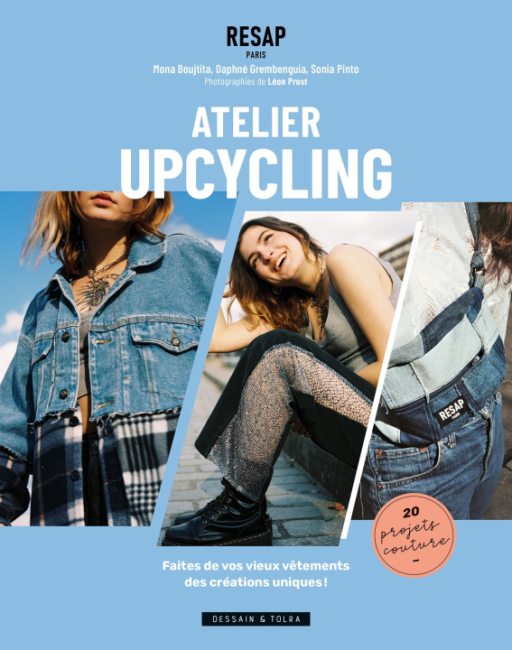 Könyv RESAP Atelier upcycling Mona Boujtita