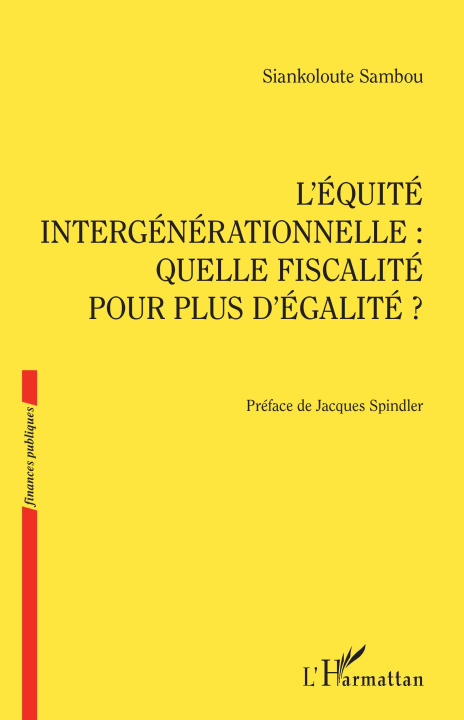 Knjiga L'Équité intergénérationnelle Sambou
