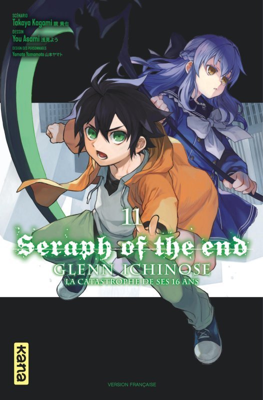 Carte Seraph of the End - Glenn Ichinose - Tome 11 You Asami