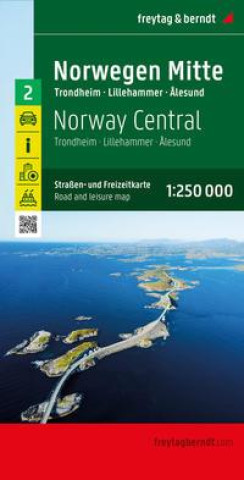 Tiskovina Automapa Norsko 1:600 000 