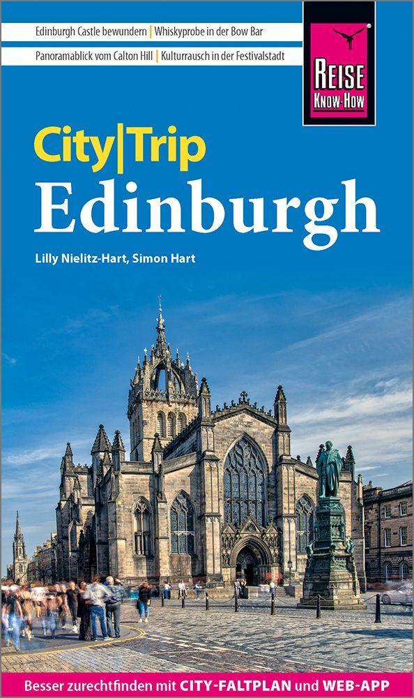 Carte Reise Know-How CityTrip Edinburgh Lilly Nielitz-Hart