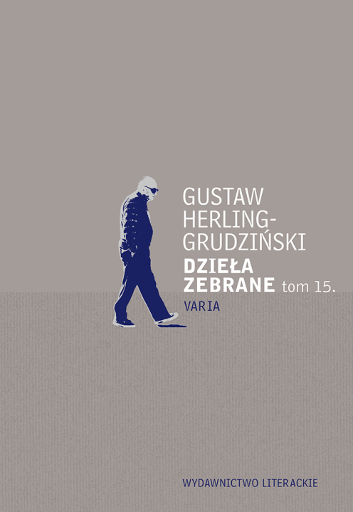 Livre Dzieła zebrane. Tom 15 Gustaw Herling-Grudziński