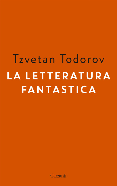 Kniha letteratura fantastica Tzvetan Todorov