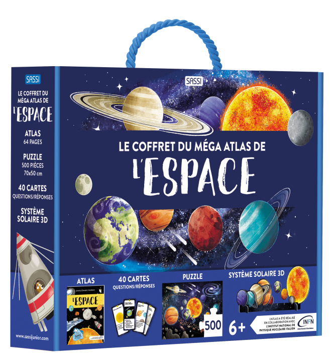 Książka Le coffret du méga atlas de l'espace 