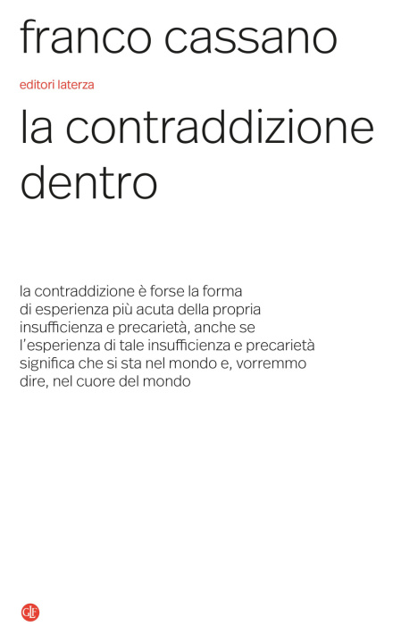 Kniha contraddizione dentro Franco Cassano