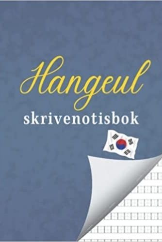 Kniha Hangeul skrivenotisbok 