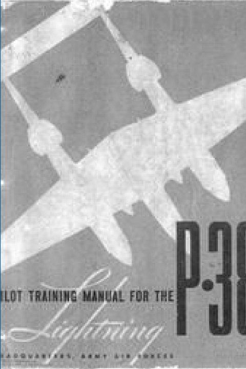 Carte Pilot Training Manual for the P-38 Lightning 