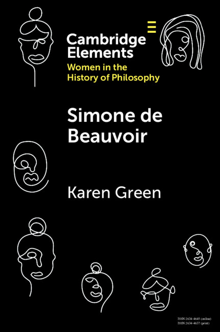 Boek Simone de Beauvoir Karen Green