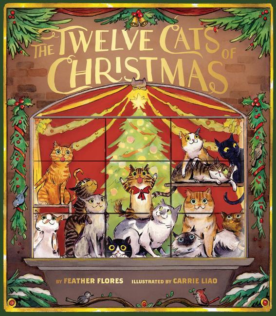 Book Twelve Cats of Christmas Carrie Liao