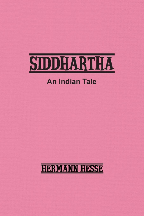 Knjiga Siddhartha Hermann Hesse