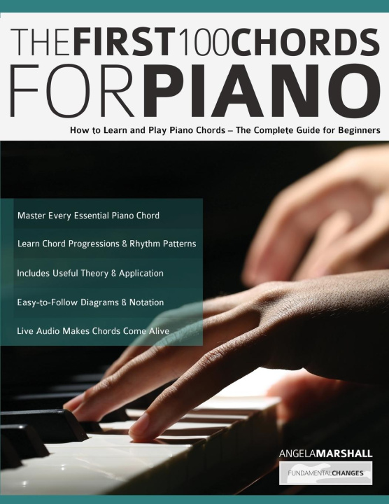 Könyv First 100 Chords for Piano Joseph Alexander