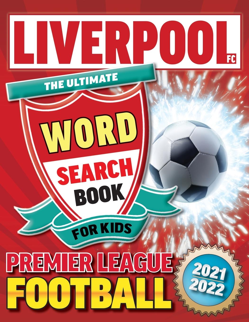 Книга Liverpool FC Premier League Football Word Search Book For Kids 