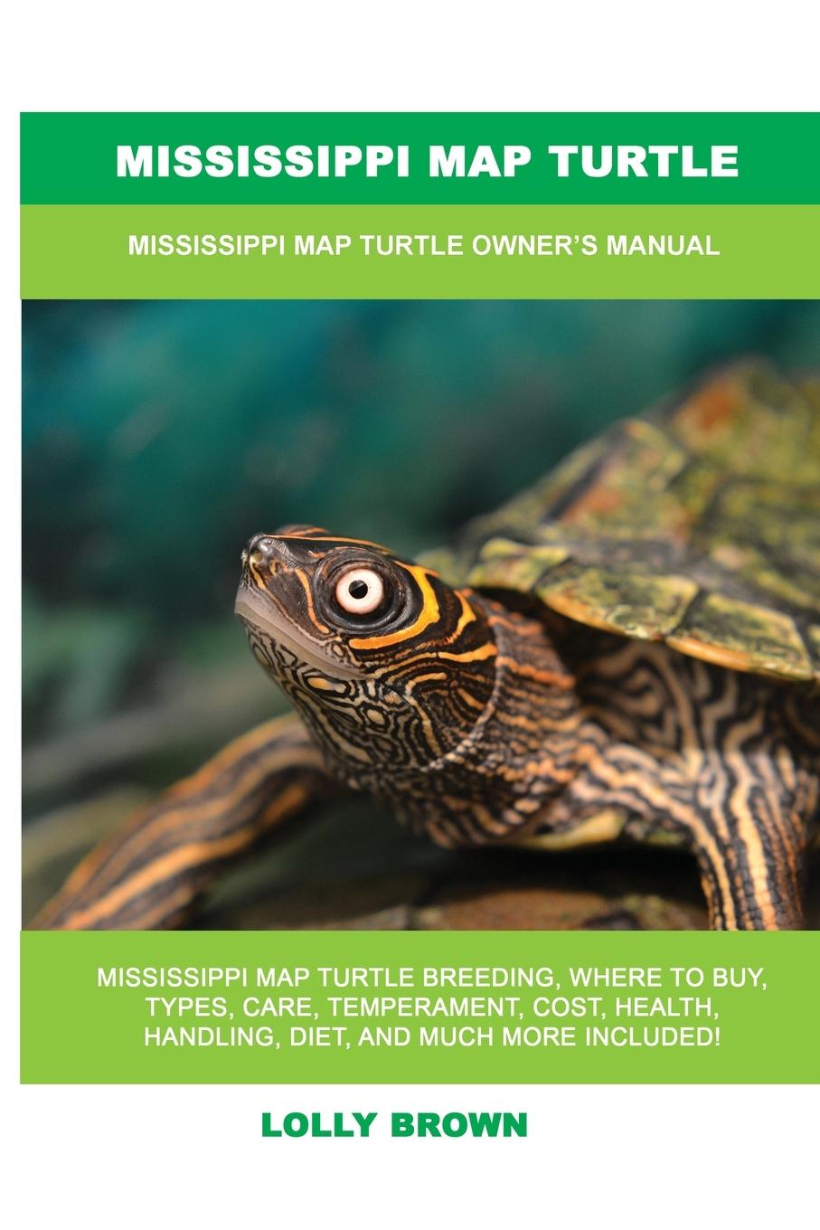 Knjiga Mississippi Map Turtle Lolly Brown