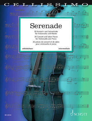 Carte Serenade. Violoncello und Klavier. Beverley Ellis