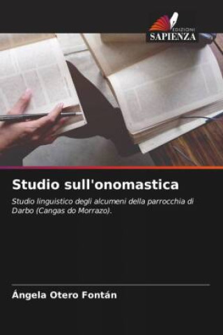 Knjiga Studio sull'onomastica Ángela Otero Fontán