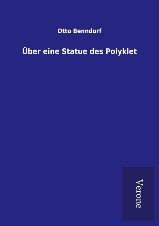 Knjiga Über eine Statue des Polyklet 