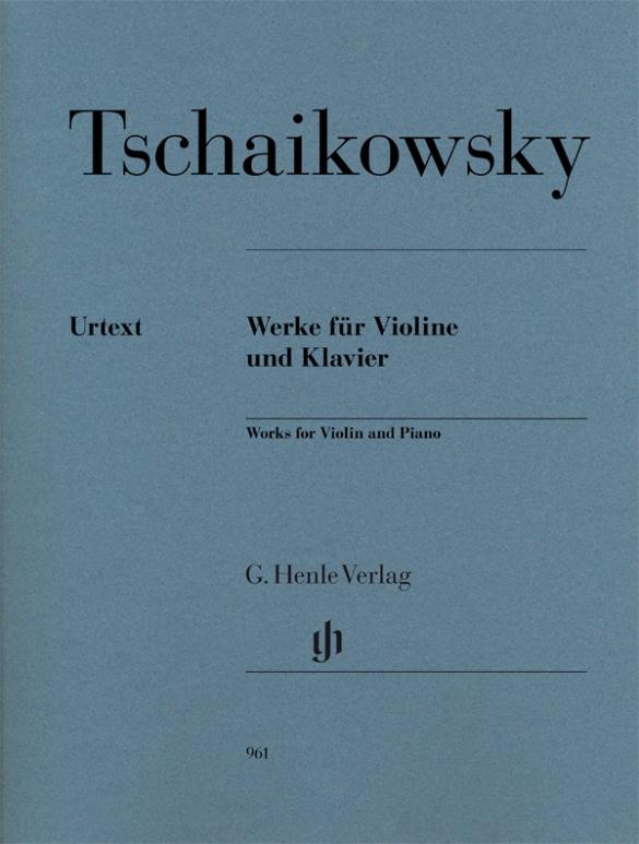 Livre Tschaikowsky, Peter Iljitsch - Werke für Violine und Klavier Alexander Komarov