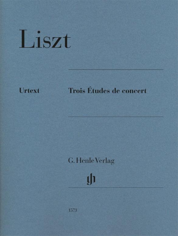 Carte Liszt: Trois Études de concert Peter Jost