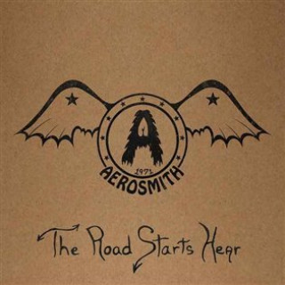 Kniha 1971: The Road Starts Hear Aerosmith