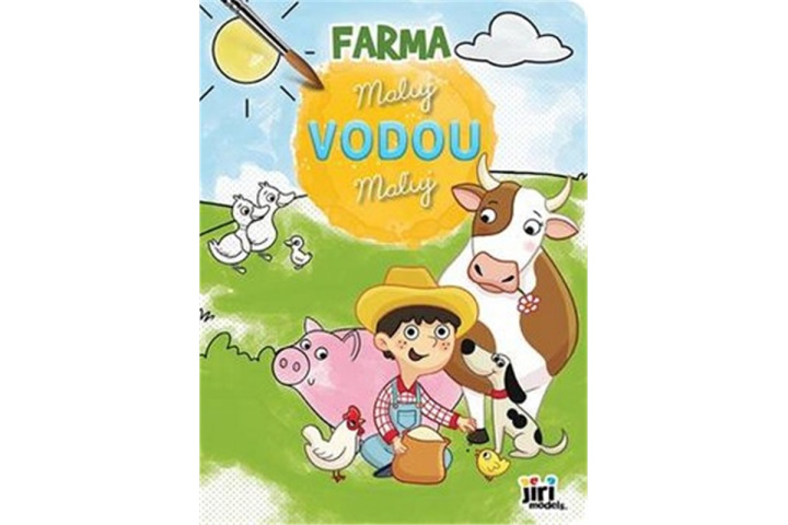 Kniha Maluj vodou Farma 