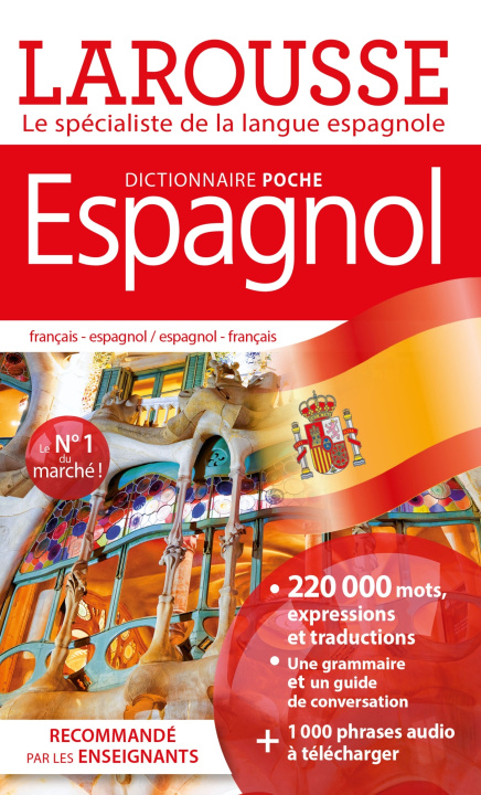Carte Dictionnaire Larousse poche Espagnol 