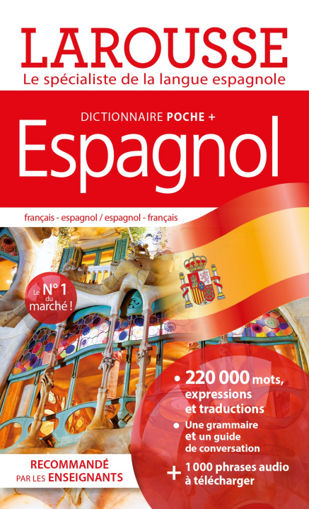 Carte Dictionnaire Larousse poche plus Espagnol 