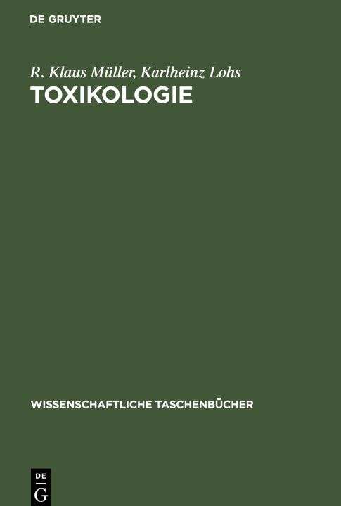 Könyv Toxikologie Karlheinz Lohs