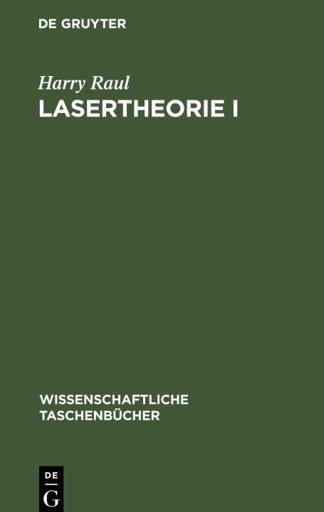 Knjiga Lasertheorie I No Contributor