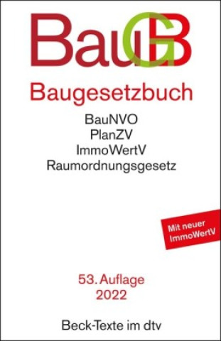 Książka Baugesetzbuch Wilhelm Söfker