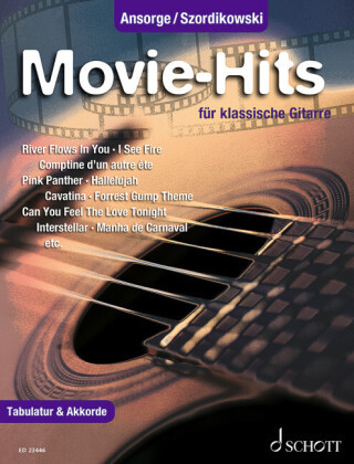 Βιβλίο Movie-Hits für Gitarre. Spielbuch. 