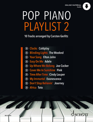 Книга Pop Piano Playlist 2 