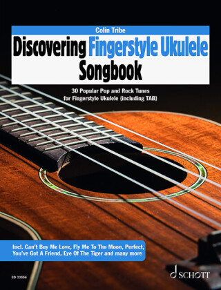 Książka Discovering Fingerstyle Ukulele SONGBOOK 