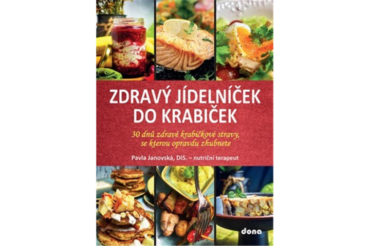 Book Zdravý jídelníček do krabiček Pavla Janovská