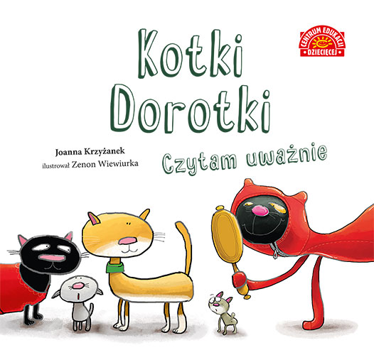 Könyv Kotki Dorotki. Czytam uważnie Joanna Krzyżanek