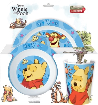 Game/Toy Winnie the Pooh, 3tlg. Frühstücksset 