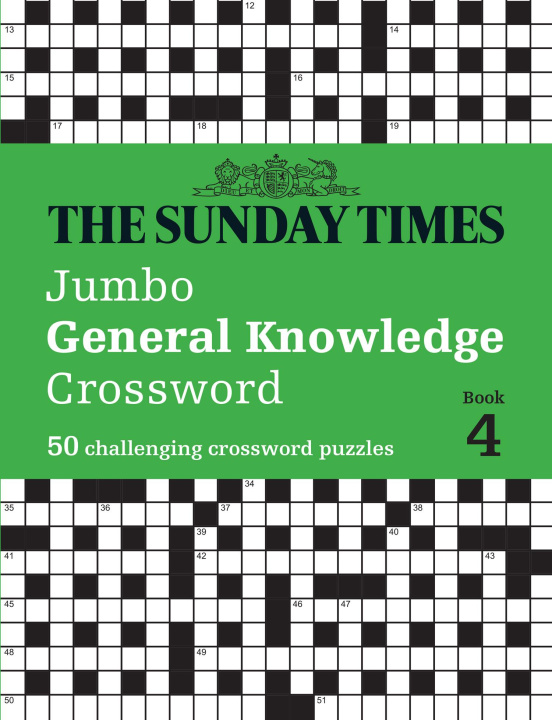 Carte Sunday Times Jumbo General Knowledge Crossword Book 4 The Times Mind Games